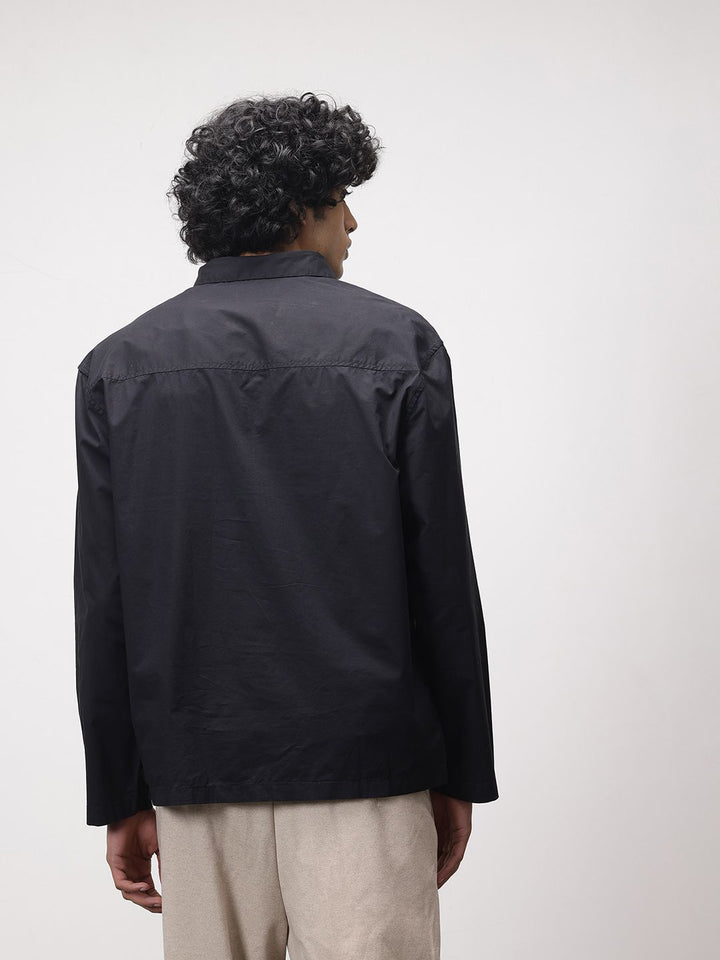 ether Pure Cotton Longline Casual Shirt