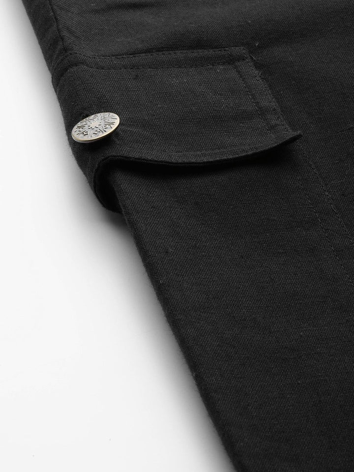 SASSAFRAS Women Black Joggers