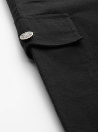 SASSAFRAS Women Black Joggers