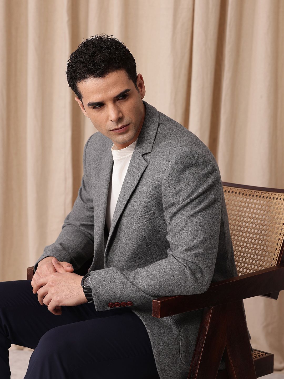 Mr Bowerbird Tailored Fit Single Breasted Blazers