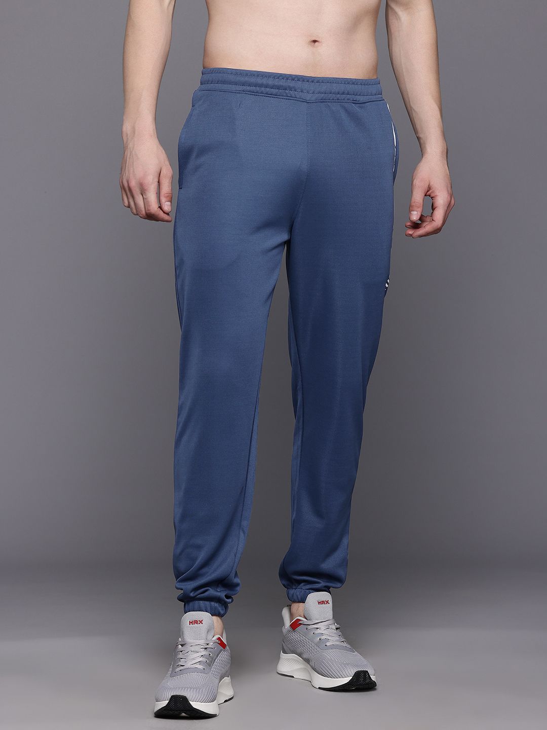 HRX by Hrithik Roshan Men Typography Printed Regular Fit Rapid-Dry Training Joggers