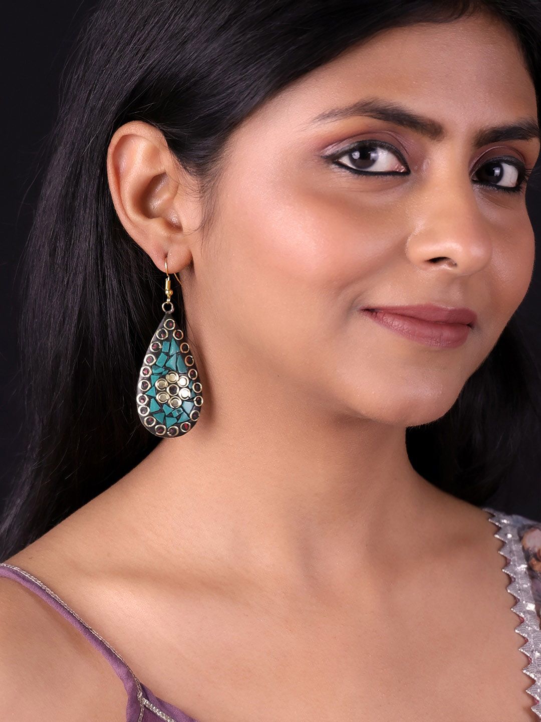 PANASH Gold-Plated Classic Drop Earrings