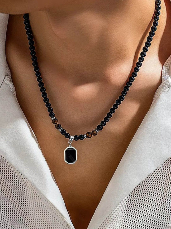 SALTY Men Stainless Steel Pendant with Chains