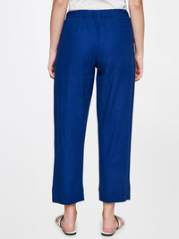 AND Women Straight Fit Mid-Rise Pleated Trousers