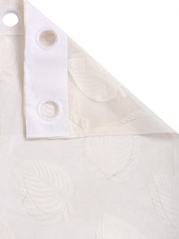 HOSTA HOMES Cream-Coloured Floral Door Curtain