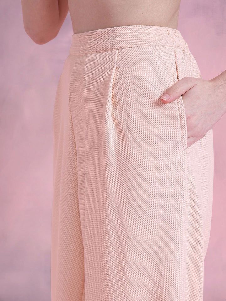 DressBerry Textured Pleated Co-Ords