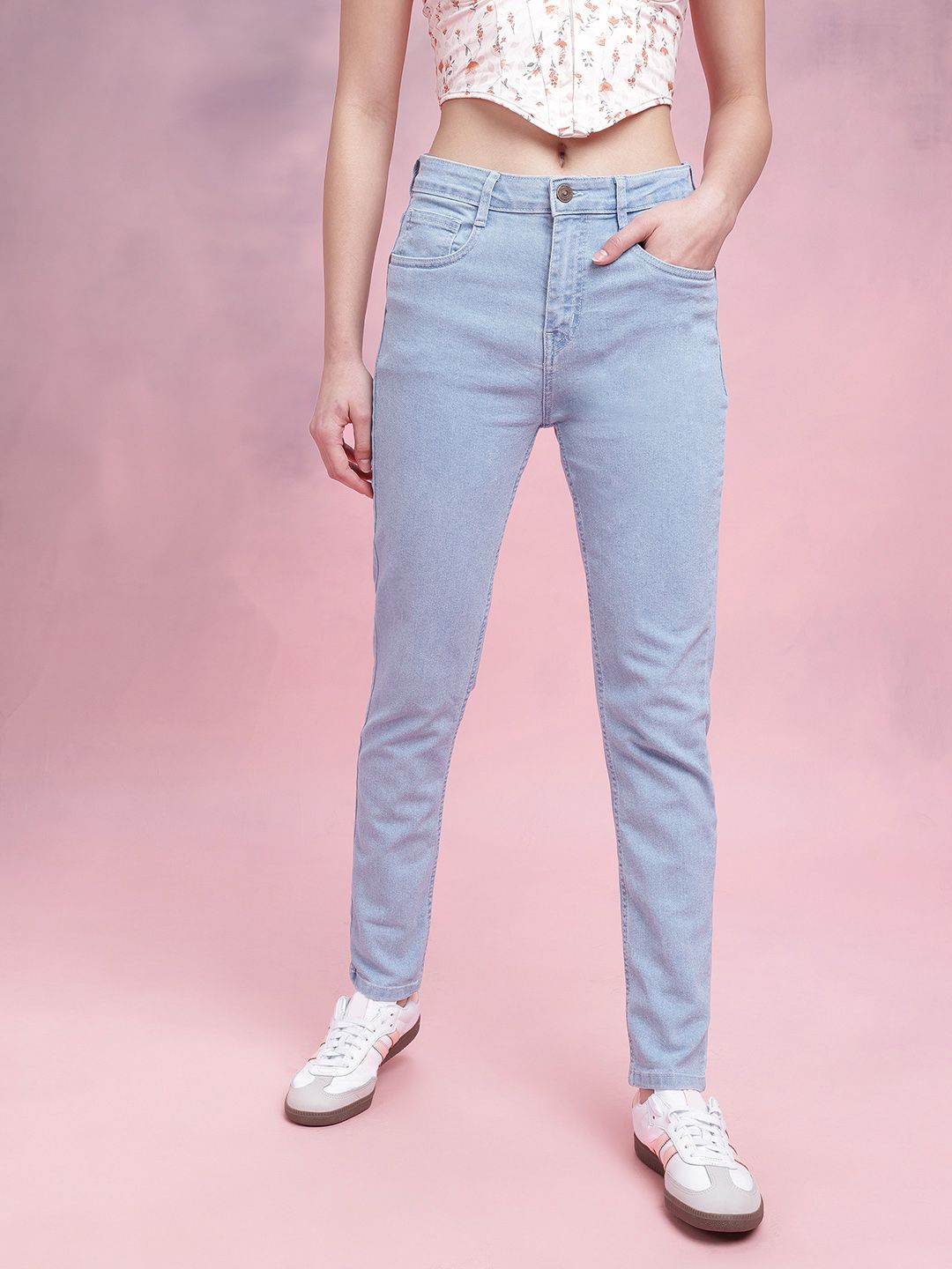 DressBerry Women Mid-Rise Stretchable Slim Fit Jeans