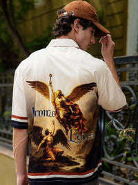 Eszett Men Classic Printed Casual Shirt