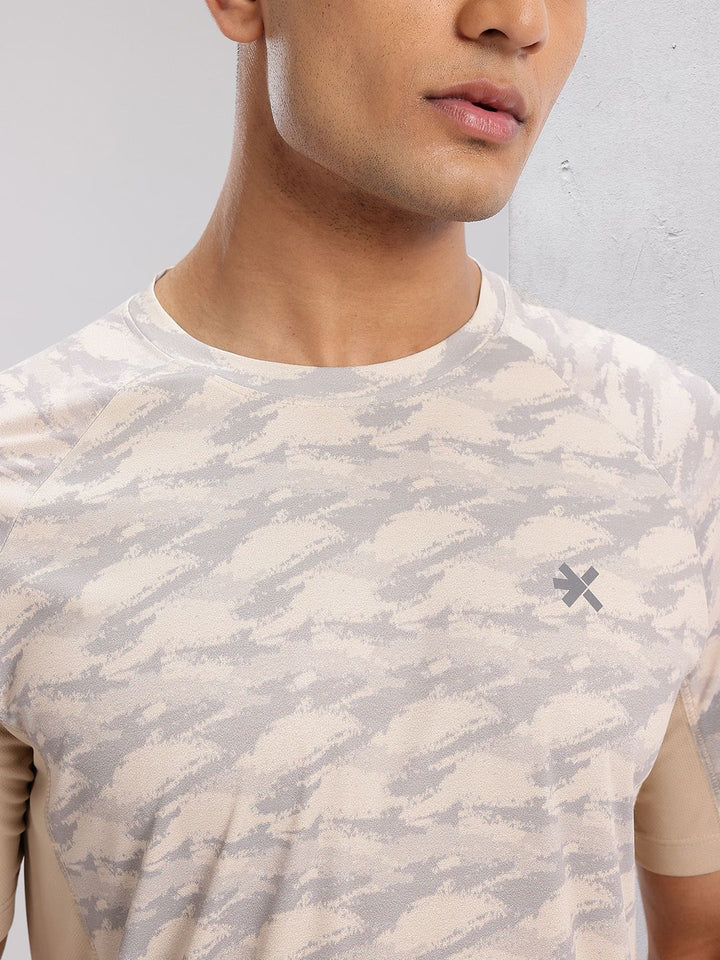HRX by Hrithik Roshan Rapid-Dry Printed Training T-shirt