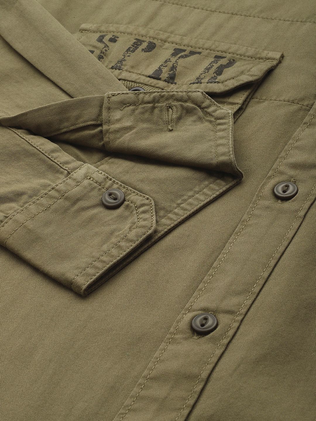 SPYKAR Pure Cotton Slim Fit Opaque Casual Shirt