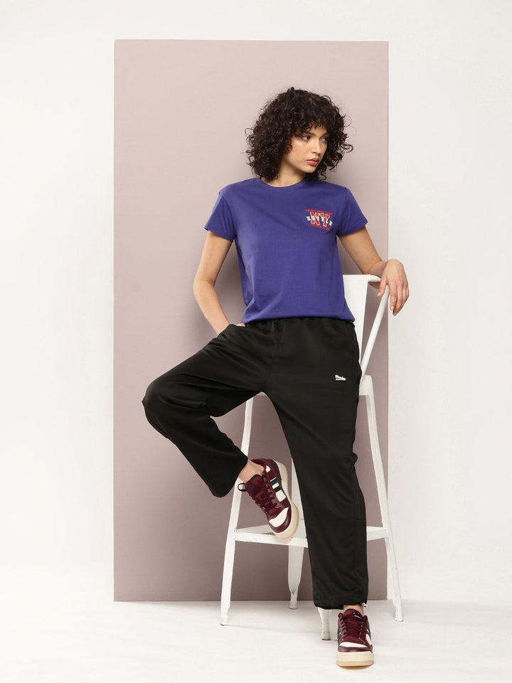 DILLINGER Pure Cotton T-shirt With Embroidered Detail
