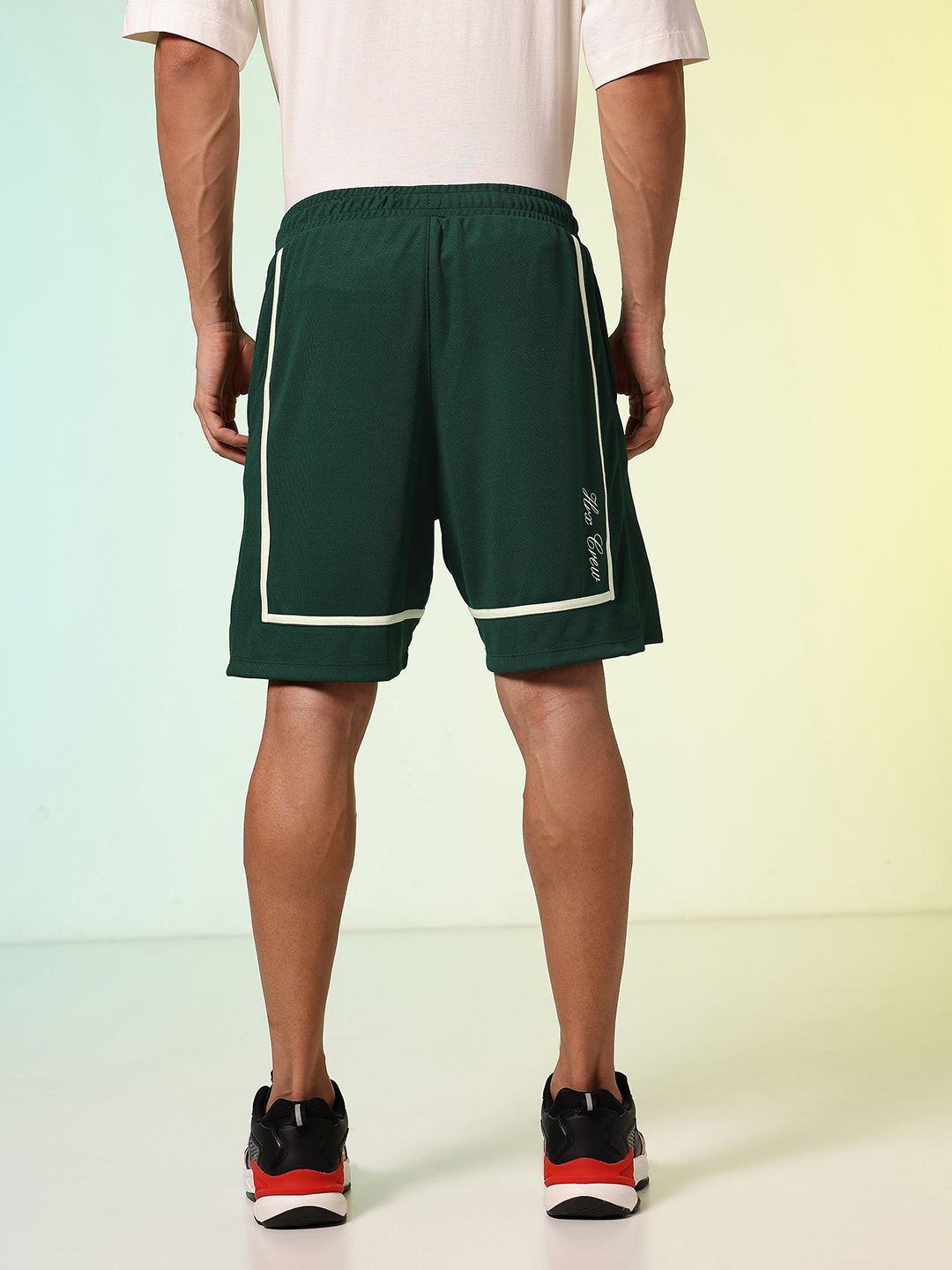 HRX by Hrithik Roshan Men Self Designed Rapid-Dry Shorts