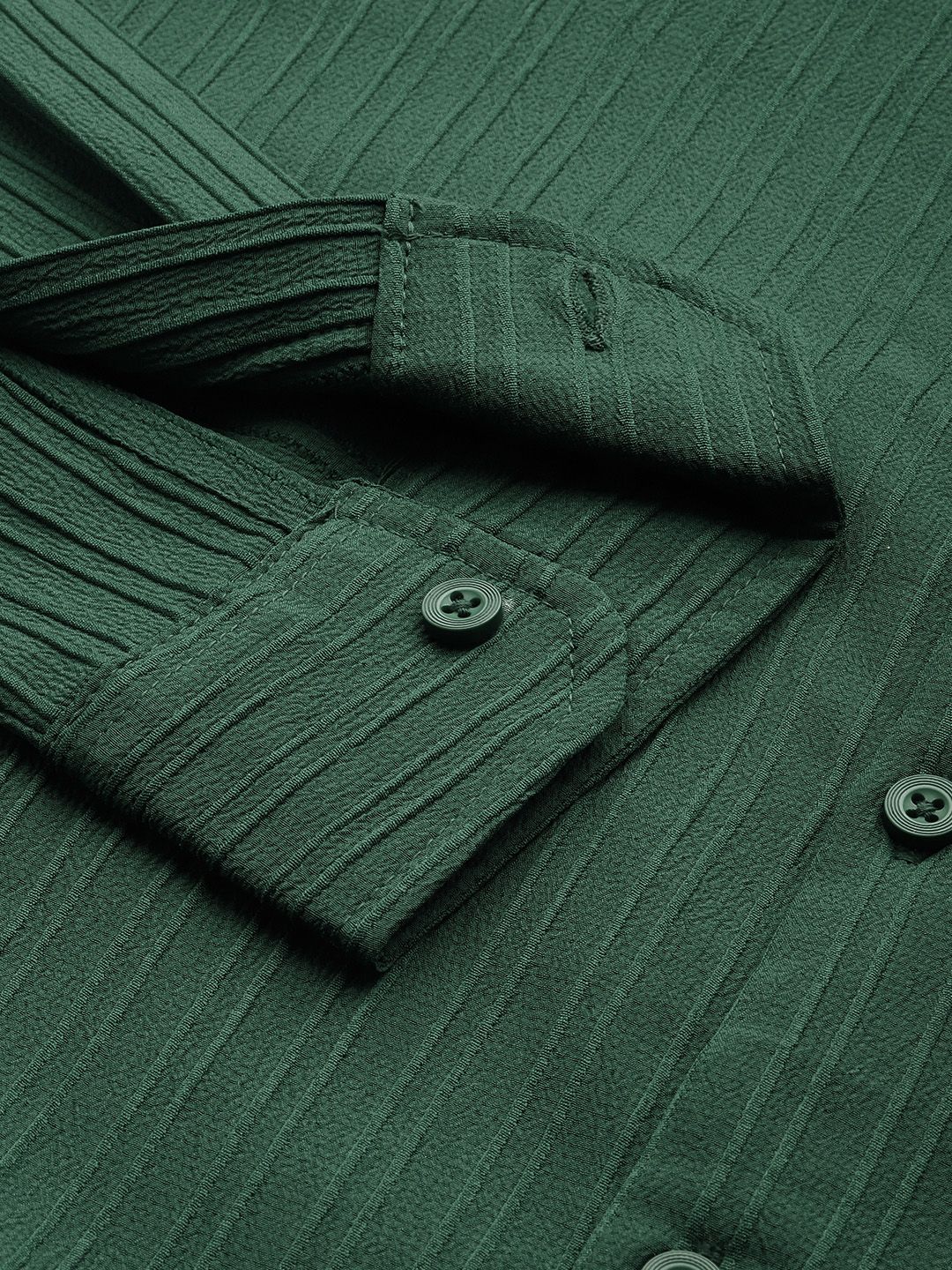 The Indian Garage Co Men Relaxed Fit Solid Dobby Resort Wear Shirt