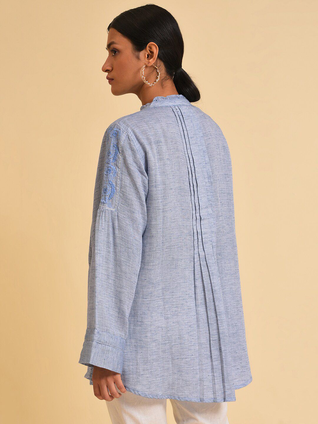 W Solid Cotton Top