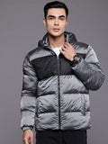 HRX by Hrithik Roshan Rapid-Dry Colourblocked Outdoor Puffer Jacket