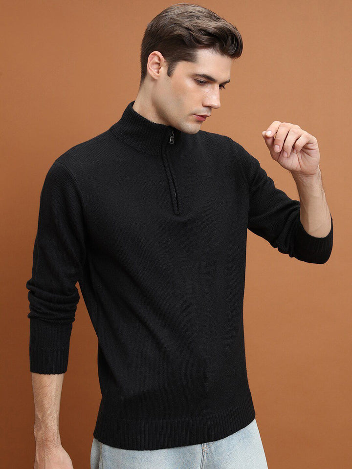 HIGHLANDER Turtle Neck Acrylic Pullover