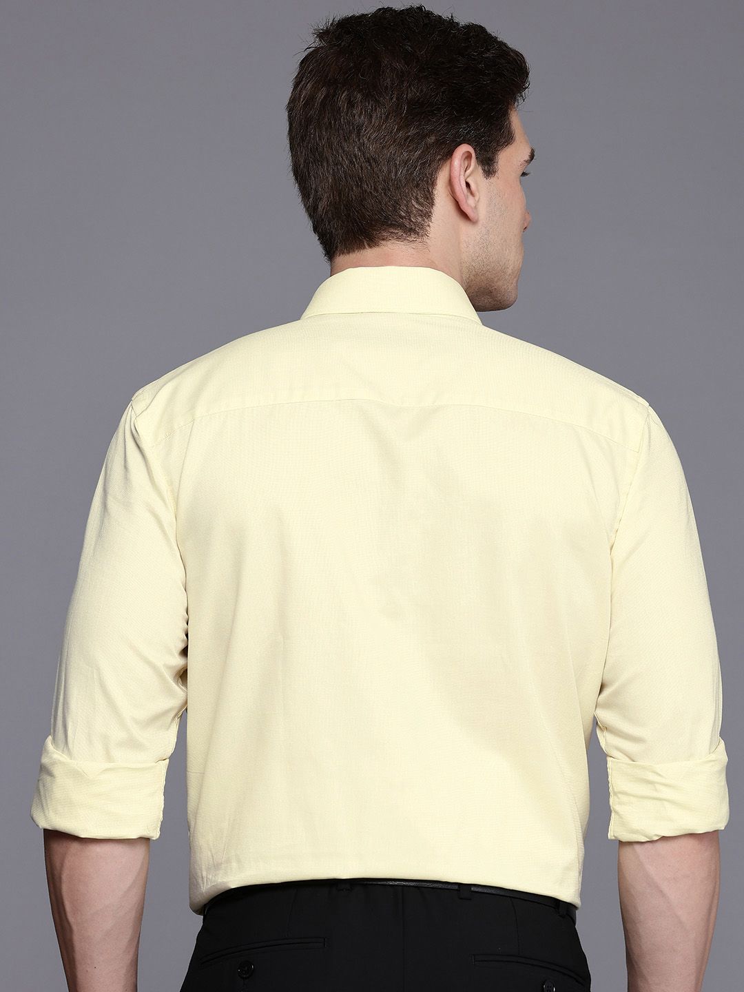 Raymond Textured Pure Cotton Formal Shirt