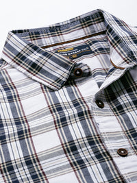 The Indian Garage Co Men Checked Casual Shirt