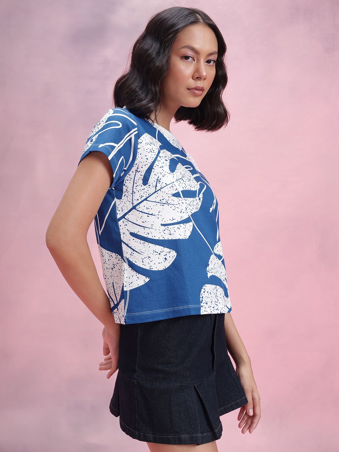 DressBerry Pure Cotton Tropical T-shirt