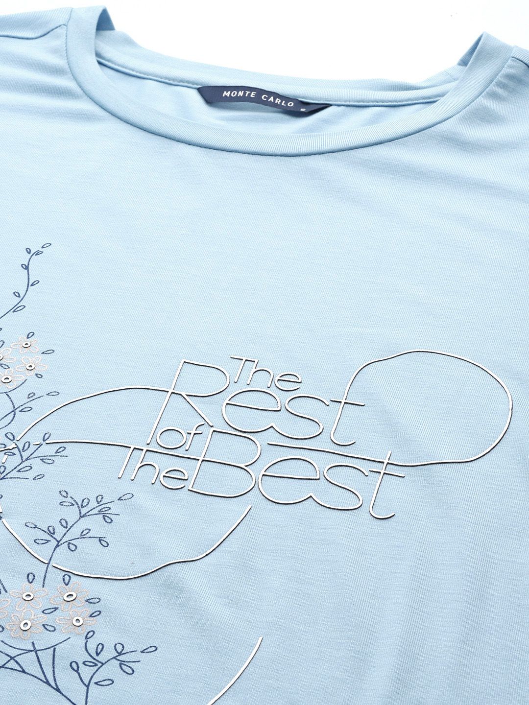 Monte Carlo Typography Print Top