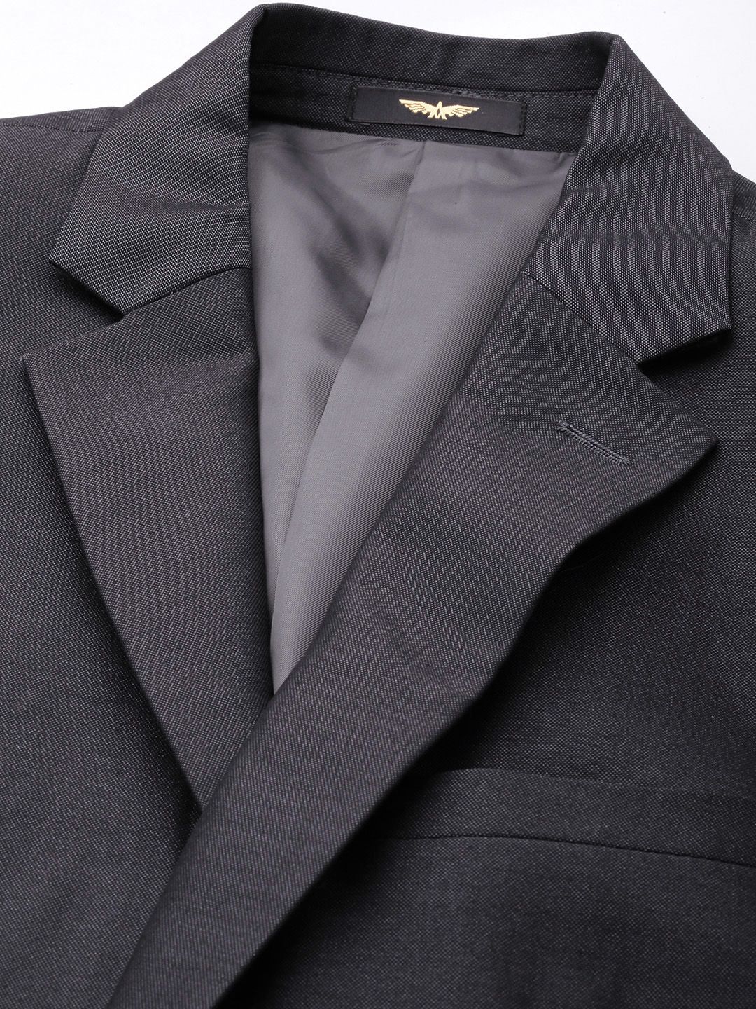 Park Avenue Super Slim Fit Notched Lapel Single-Breasted 3 Piece Suit