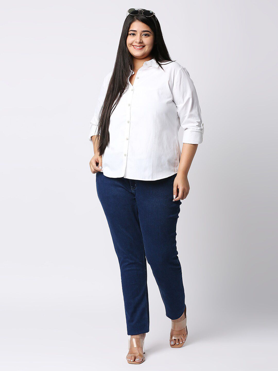 Style Quotient Plus Size Regular Formal Shirt