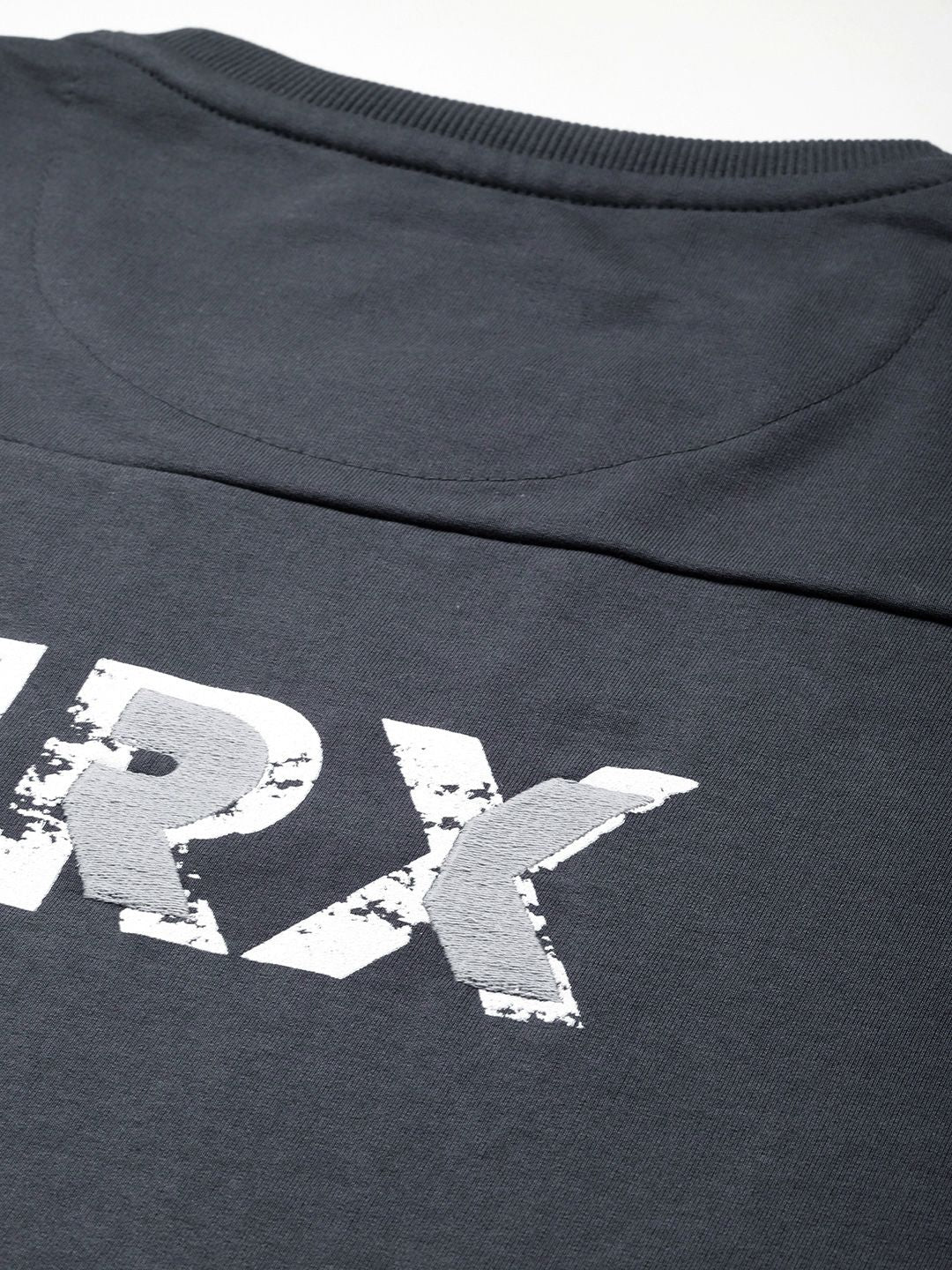 HRX by Hrithik Roshan Cotton Back Print Lifestyle Sweatshirt