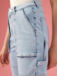 DressBerry Women Jogger High-Rise Light Fade Stretchable Jeans