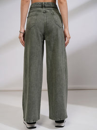Tokyo Talkies Women High Waist Fla Jeans
