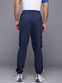 HRX by Hrithik Roshan Men Colourblocked Cargo Style Track Pants