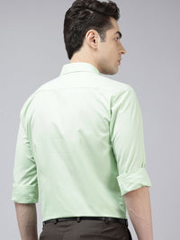 Park Avenue Slim Fit Textured Formal Shirt