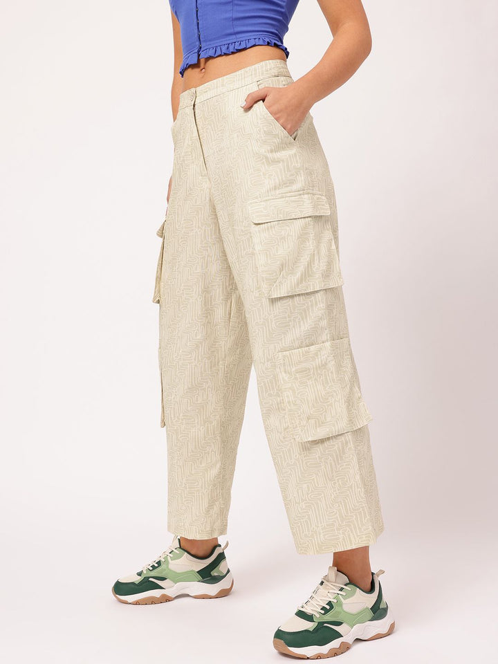 DressBerry Women Urban Uplift Cargo Trousers