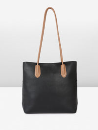DressBerry Textured Structured Shoulder Bag
