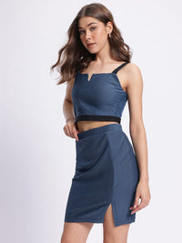 DressBerry Chic Charisma Twill Weave Co-Ords
