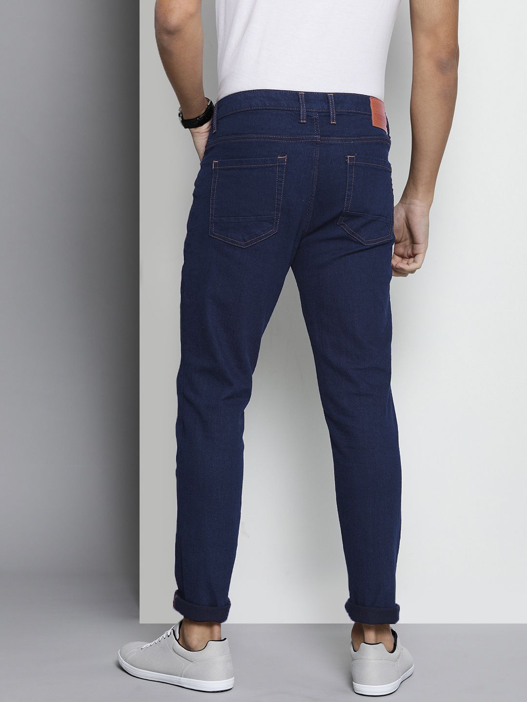 The Indian Garage Co Men Slim Fit Stretchable Jeans