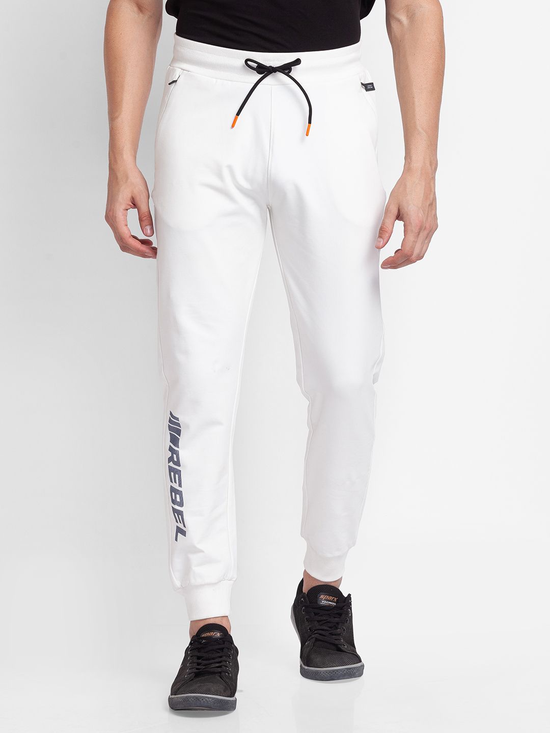 Spykar Men Mid-Rise Slim-Fit Jogger