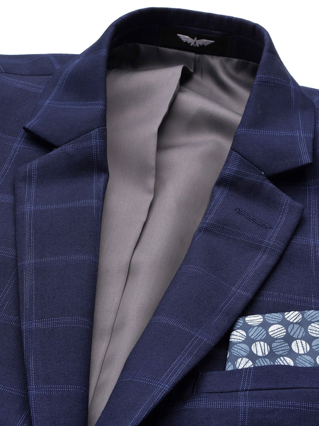Park Avenue Neo Fit 2-Piece Checked Formal Suit