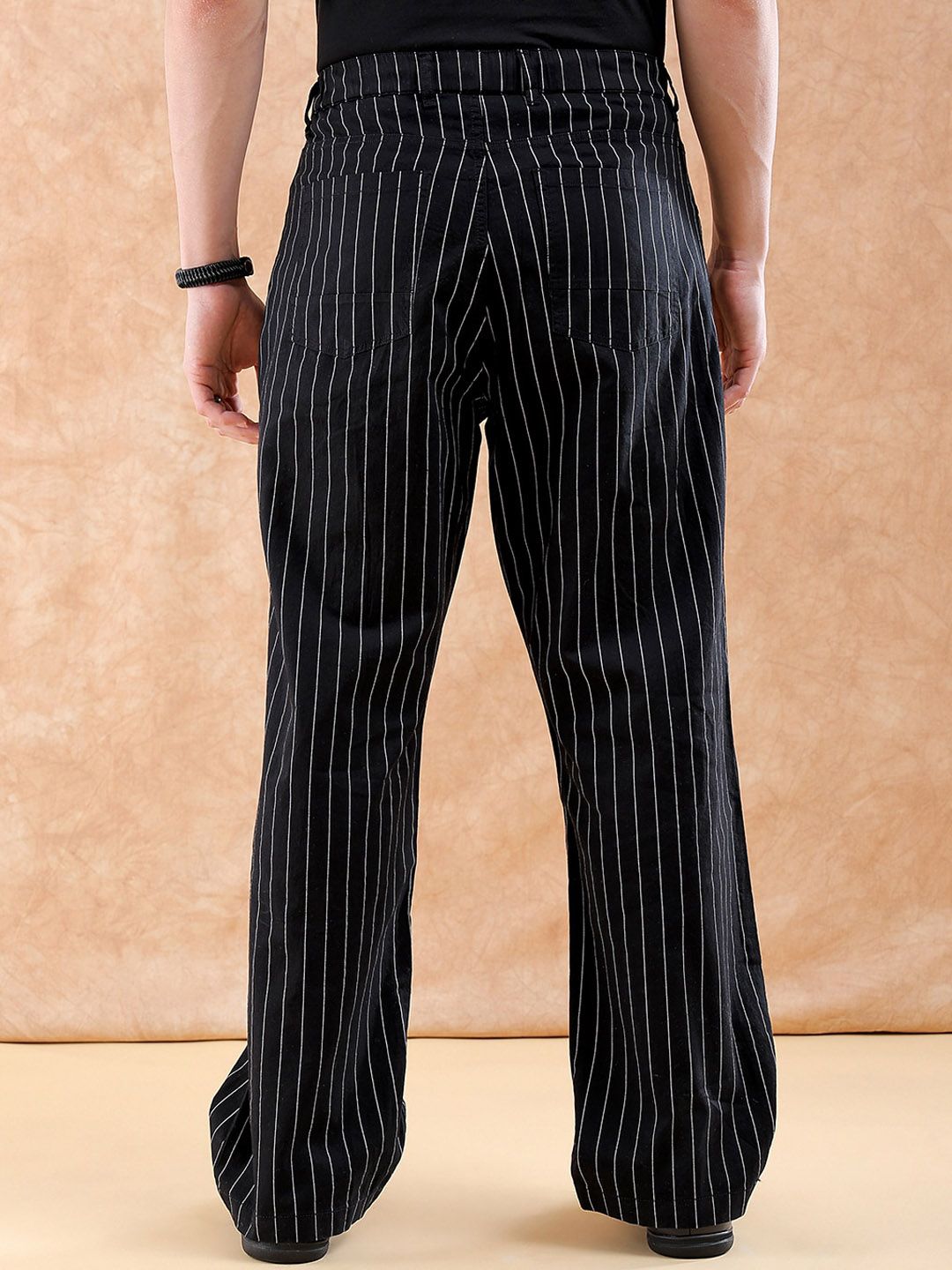 The Indian Garage Co Men Loose Fit Trousers