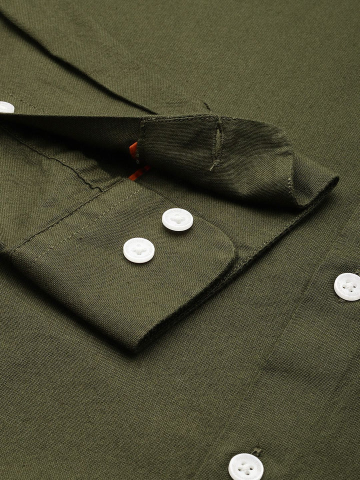 Park Avenue Pure Cotton Slim Fit Casual Shirt