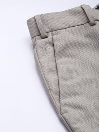 Raymond Men Textured Slim Fit Formal Trouser