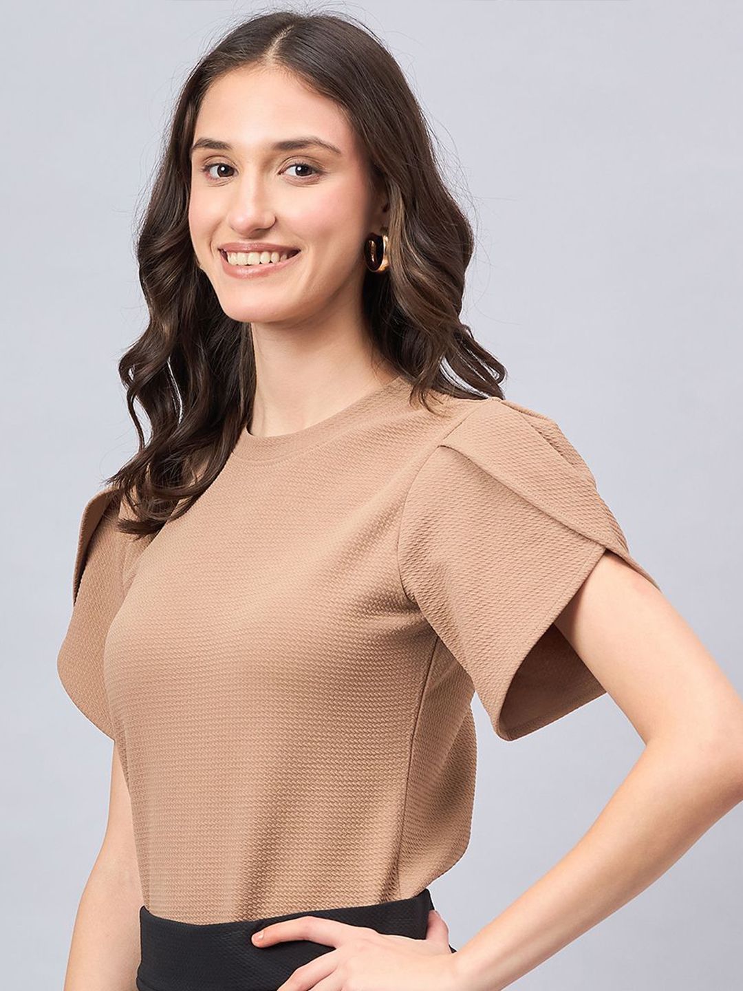 Style Quotient Women Slit Sleeves Regular Top