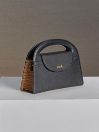 ZOUK Printed Structured Sling Bag