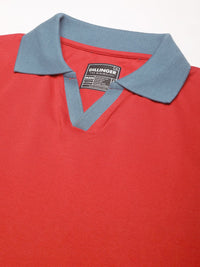 DILLINGER Men Short Sleeve Regular Fit Solid Polo Tshirt