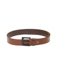 Teakwood Leathers Men Textured Leather Belt