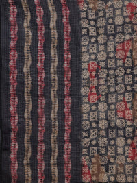 Libas Ethnic Motifs Printed Mirror Work A-Line Kurta with Trousers & Dupatta