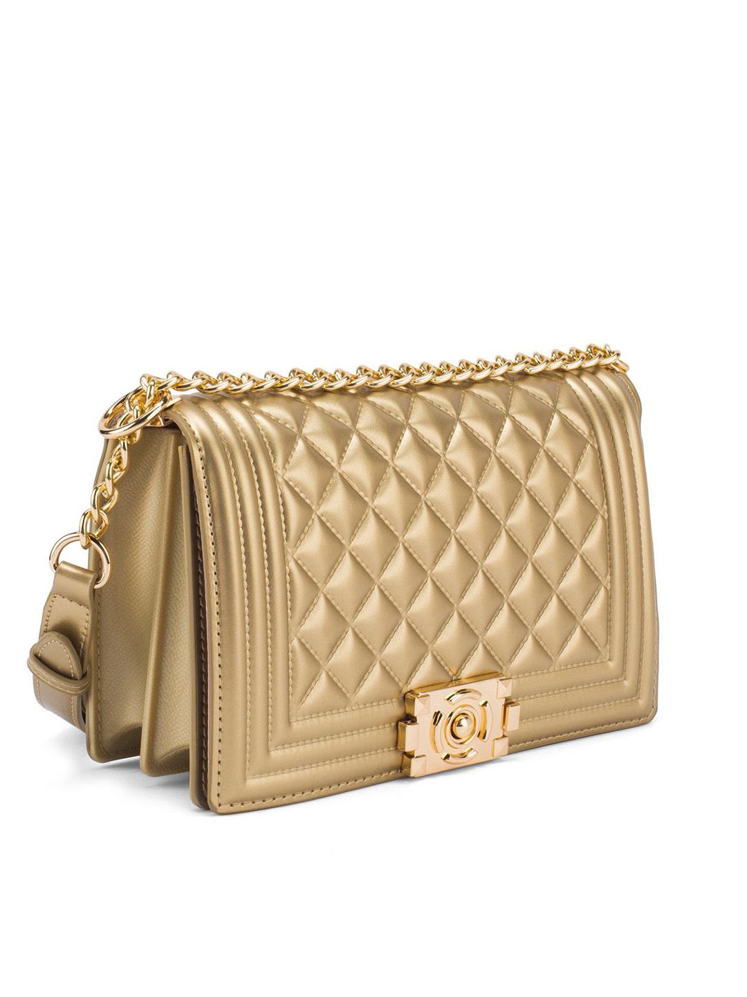 Lino Perros Textured Structured Shoulder Bag