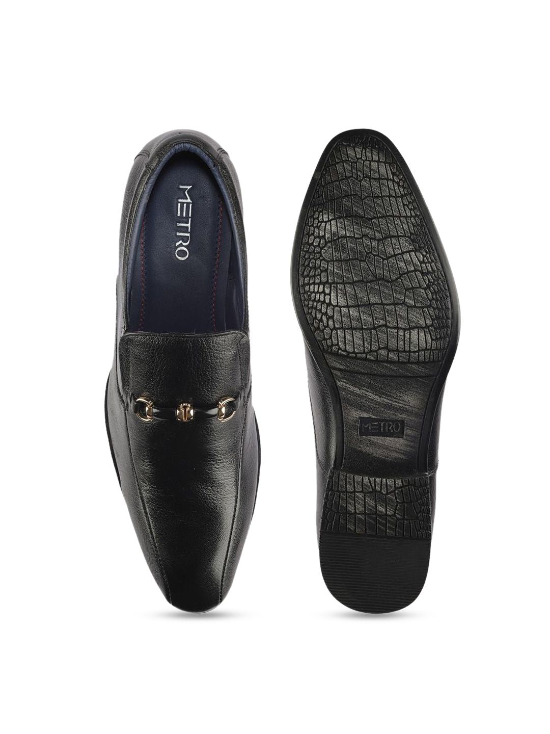 Metro Men Leather Formal Loafers