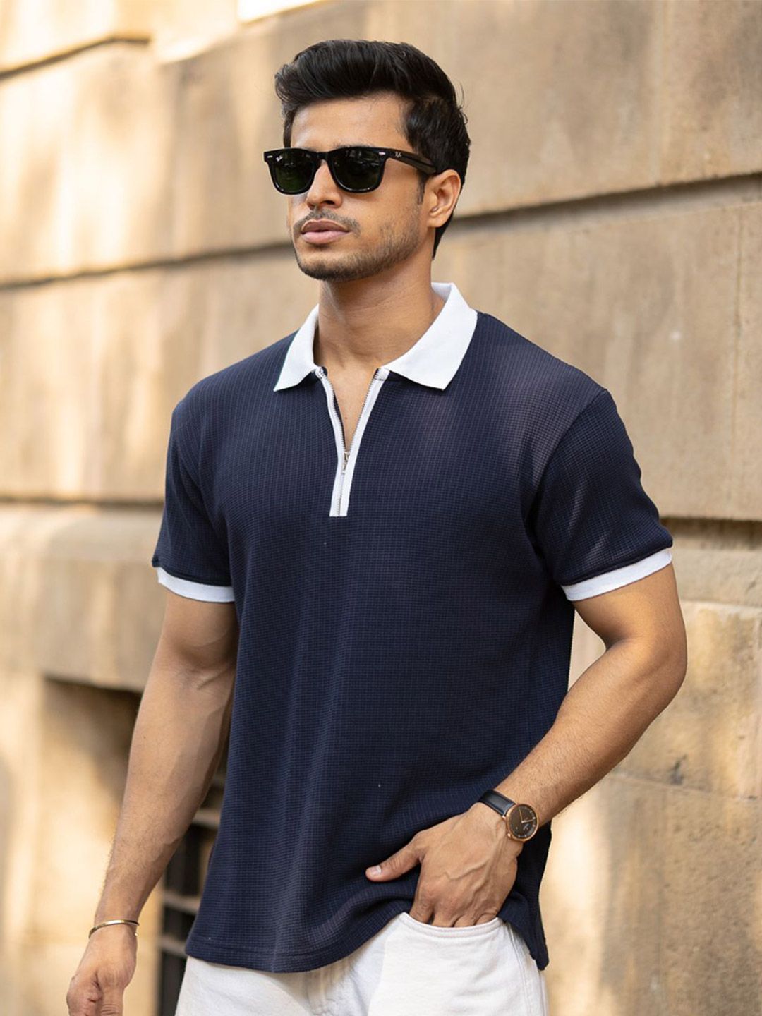 Powerlook Polo Collar Cotton T-shirt