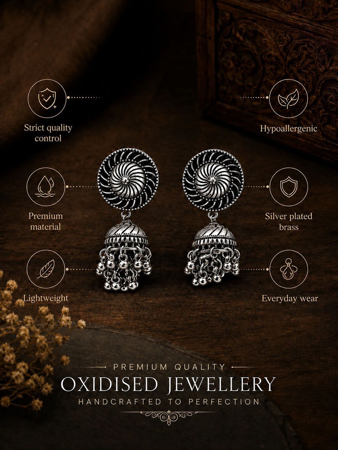 PANASH Pekeliling Jhumkas Subang