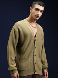 HIGHLANDER Men Embroidered Cardigan